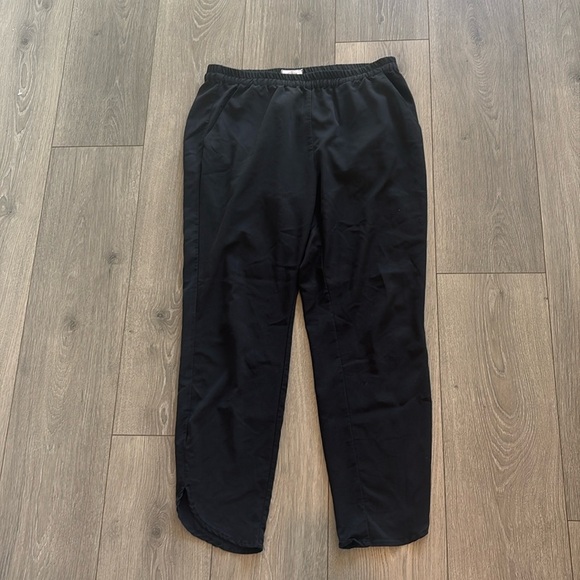 Marine Layer Pull On Summer Beach Vacation Casual Pants Size Medium Black - Picture 1 of 9